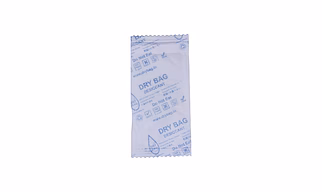 DRY BAG Inbox Desiccant 2Gram, Calcium Chloride Based pouches and Dehumidifiers, Moisture Absorber (Pack of 250pcs )