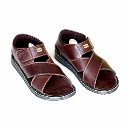 yeti leather sandals