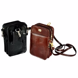 yeti leather shoulder pouch