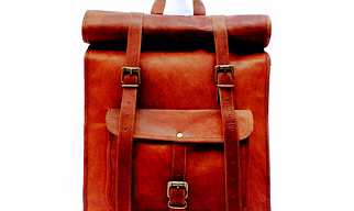Flat Leather Bags