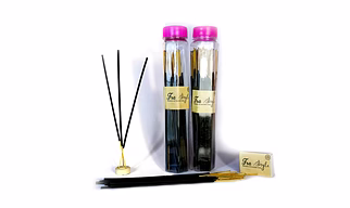 TRA Style Perfumed Black Incense Stick Pack of 100g Jar