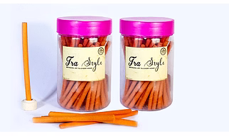 TRA Style Herbal Citronella & Lemon Grass Mosquito Repellent Incense Stick Pack of 100g Jar
