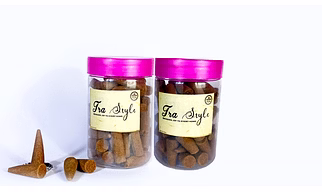 TRA Style Perfumed Dhoop Incense Cone Pack of 100g Jar