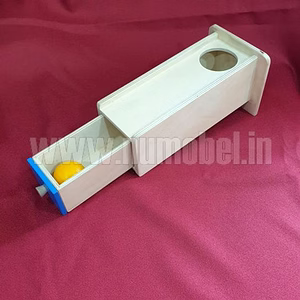 Numobel-Toys-Montessori-Object Permanance Box with Drawer
