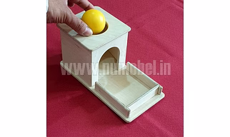 Numobel-Toys-Montessori-Object Permanance Box Mini w/o Drawer