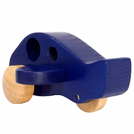 numobel-toys-on wheels-mini plane - blue