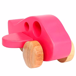 numobel-toys-on wheels-mini plane - pink