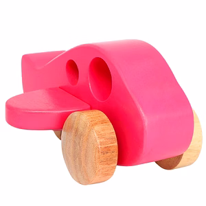 Numobel-Toys-On Wheels-Mini Plane - Pink