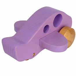 numobel-toys-on wheels-mini plane - pastel-voilet