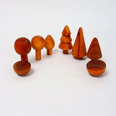 numobel-toys-waldorf-pretend play-trees-set of 7