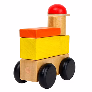Numobel-Toys-Building Block-Vehicle-School Bus