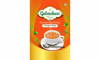 JS Gulmoharr Lemongrass - Ginger Tea Premix