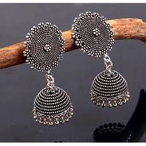 Oxidized Jhumka