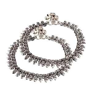Oxidized Anklets