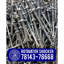 rotavator damper assembly