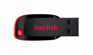 SanDisk Cruzer Blade USB Flash Drive CZ50 32 GB Pen Drive
