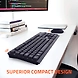Artis WK60 Wireless Keyboard &amp; WM60 Wireless Mouse Combo(Black)-4-sm