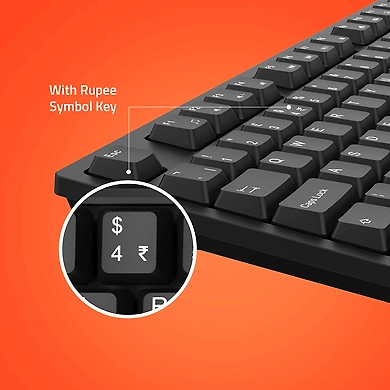 Artis WK60 Wireless Keyboard &amp; WM60 Wireless Mouse Combo(Black)-2