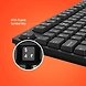 Artis WK60 Wireless Keyboard &amp; WM60 Wireless Mouse Combo(Black)-2-sm