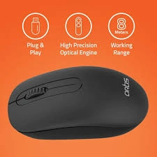 WM60 Wireless Mouse (Black)-2