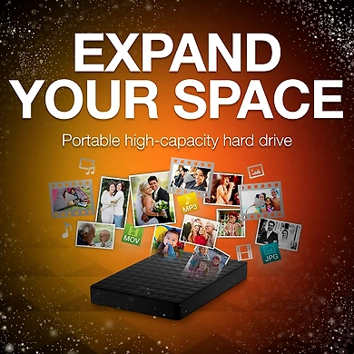 Seagate Expansion 2TB External Hard Drive-1