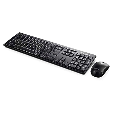 Lenovo 100 Wireless Keyboard &amp; Mouse Combo-1