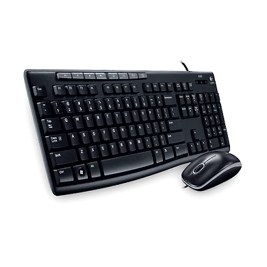 Logitech Media Combo MK200 Keyboard &amp; Optical Mouse-1