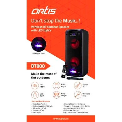 ARTIS MULTIMEDIA BT800 SPEAKER-4