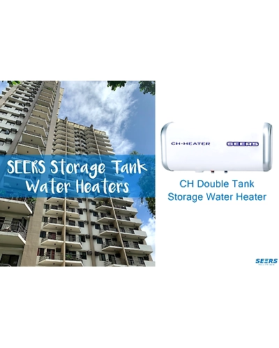 SEERS CH100L Double Tank Storage Water Heater-CH100L