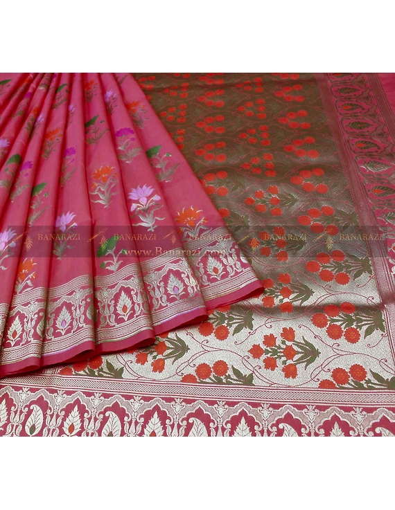 Banarasi Katan silk Designer silk-ZS00124