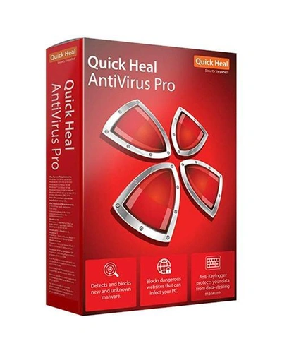 Quick Heal Antivirus Pro Latest Version, 3 Pc, 1 Year (CD/DVD)-ITC008