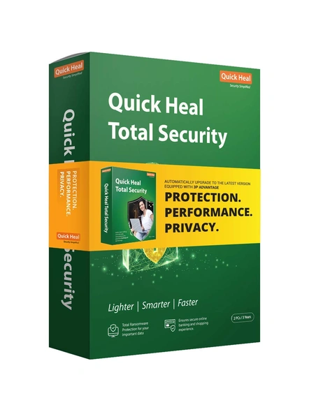 Quick Heal Total Security Latest Version - 2 PCs, 3 Years (DVD)-2