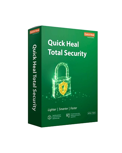 Quick Heal Total Security Latest Version - 10 PCs, 3 Years (DVD)-ITC263