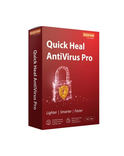 Quick Heal Antivirus Pro Latest Version - 1 PC, 1 Year (CD/DVD)-ITC266