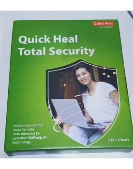 Quick Heal Total Security - 1 PC, 3 Years (DVD)