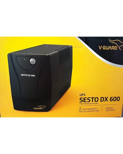 V-Guard Sesto Dx 600 - 600Va Desktop Ups-3