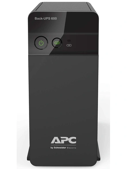 APC Back-UPS BX600C-IN 600VA / 360W, 230V, UPS System, an Ideal Power Backup &amp; Protection for Home Office, Desktop PC &amp; Home Electronics-ITC271