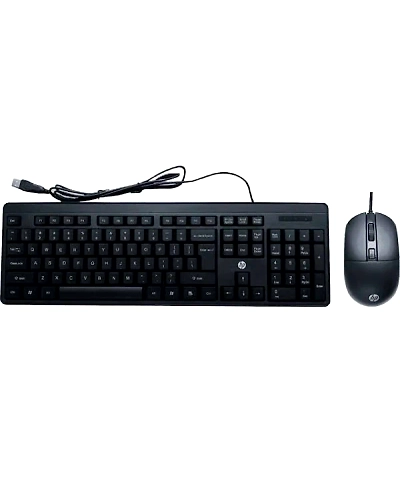 HP KM150 Wired Keyboard and Mouse Combo-KM150