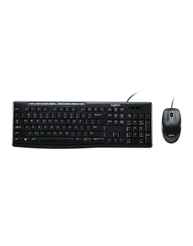 Logitech MK200 Wired Keyboard & Mouse Combo