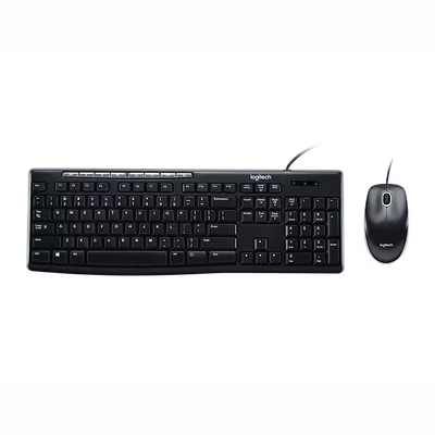logitech mk200 wired keyboard & mouse combo