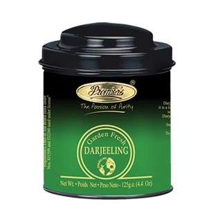 Darjeeling Black Tea in Round Metal Caddy - 125 gms