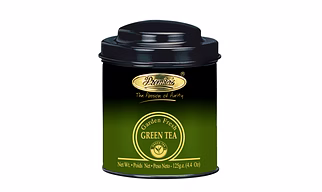 Darjeeling Green Tea in Round Metal Caddy - 125gms