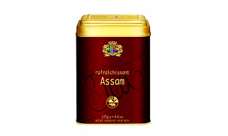 Assam Black Tea in Square Metal Caddy PMS - 125 gms