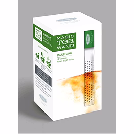 premier's tea limited silver magic tea wands - darjeeling black tea - 12 sticks / box
