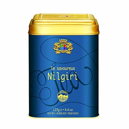 premier's tea limited nilgiri tea in square metal caddy pms - 125 gms