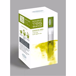 premier's tea limited darjeeling green whole leaf tea in 12 magic tea wands (30 gms)