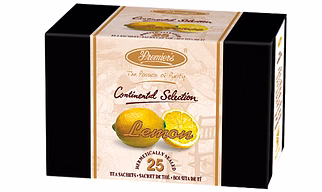 Lemon Flavoured Continental Selection 25 Tea Bags (50 gms) PTB25 LMN