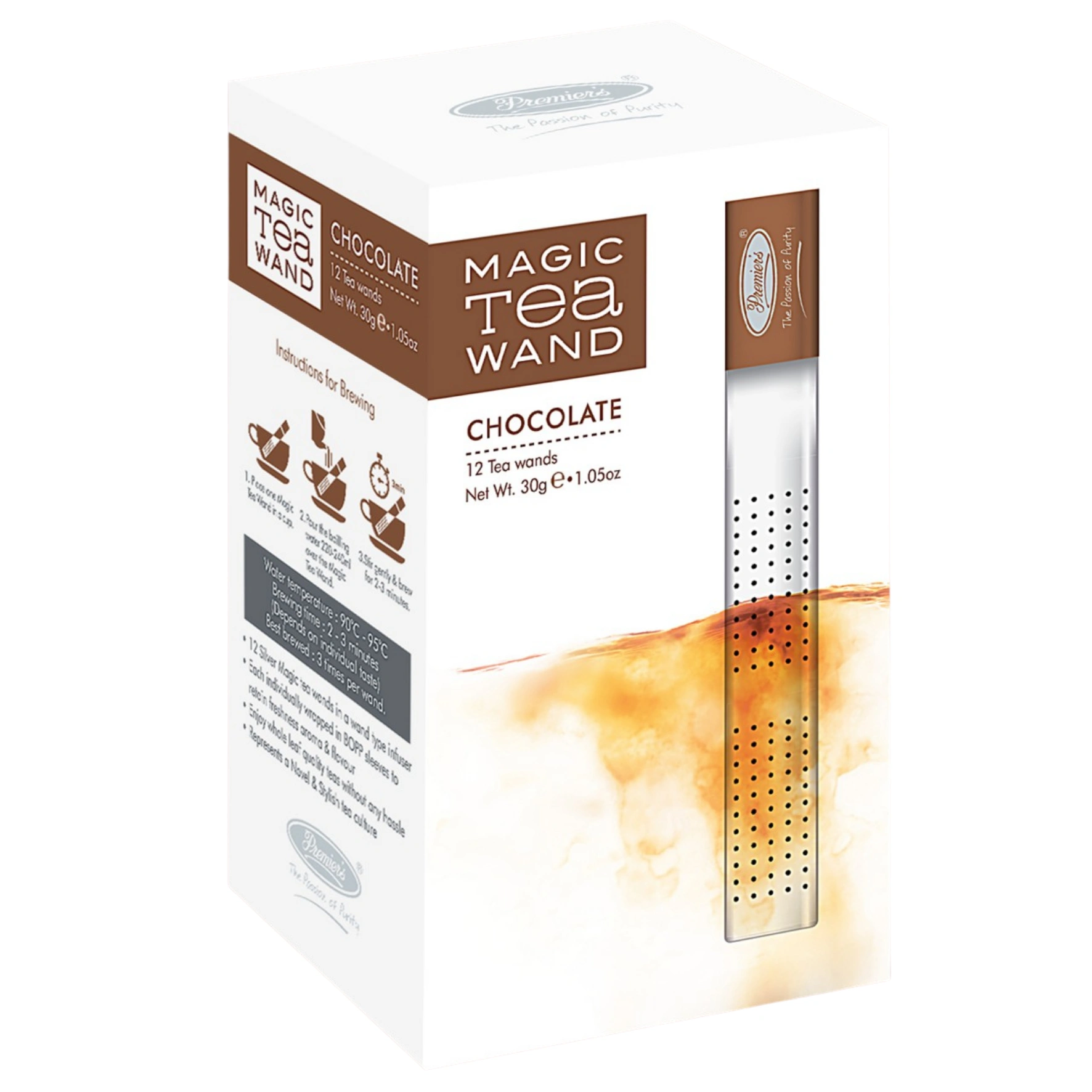 Chocolate Flavoured Whole Leaf Tea in 12 Magic Tea Wand (30 gms) – PSMTW CHL-6388612