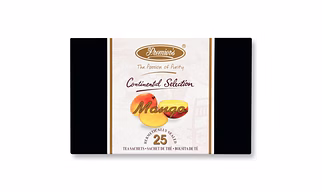 Mango Flavoured Continental Selection 25 Tea Bags (50 gms)