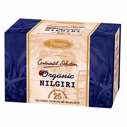 premier's tea limited nilgiri black continental selection 25 tea bags (50 gms)
